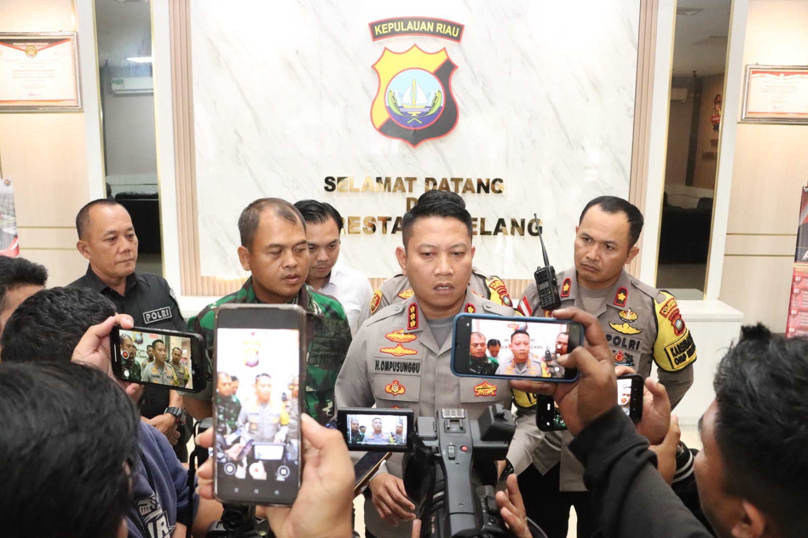 Barelang Police Chief Provides Clarification Regarding Viral Reporting in Rempang Galang